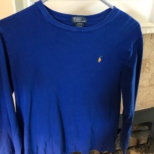 Boys polo long sleeve T-shirt